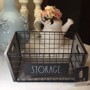 Rae Dunn STORAGE Basket